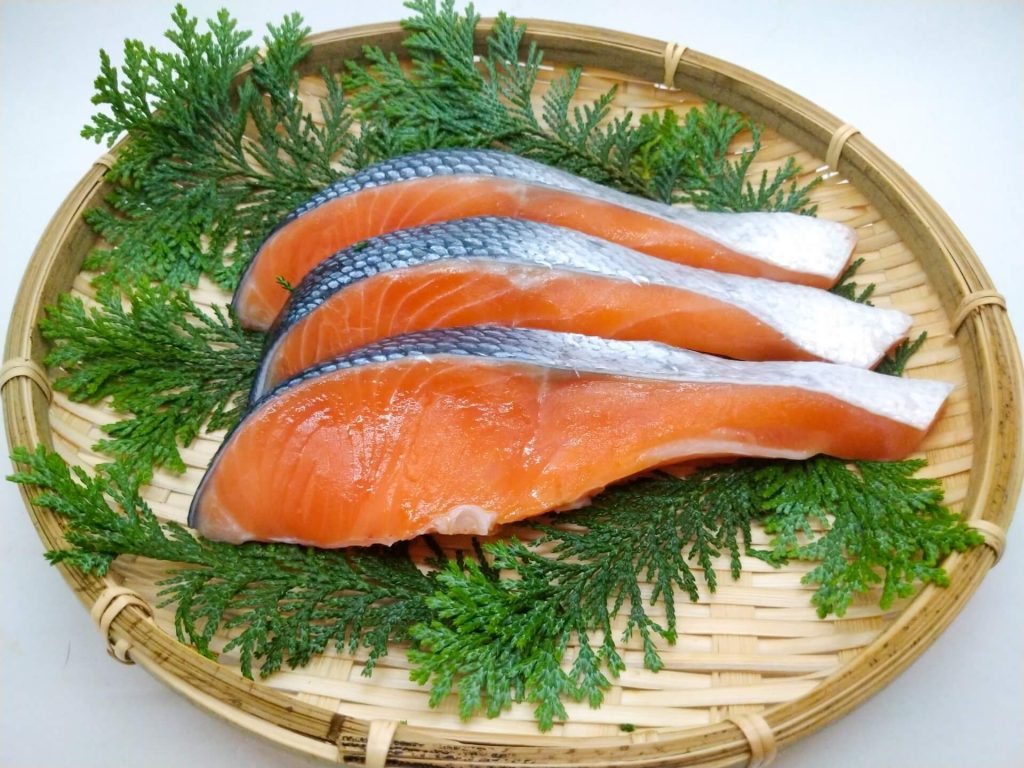 銀鮭魚片