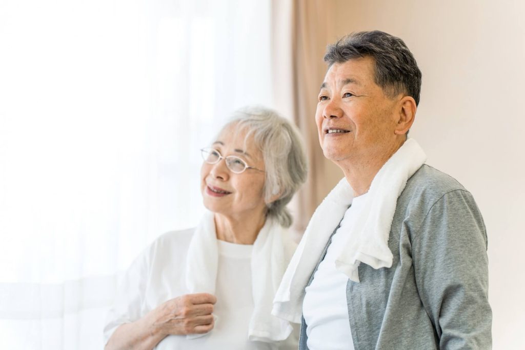 做運動的長者