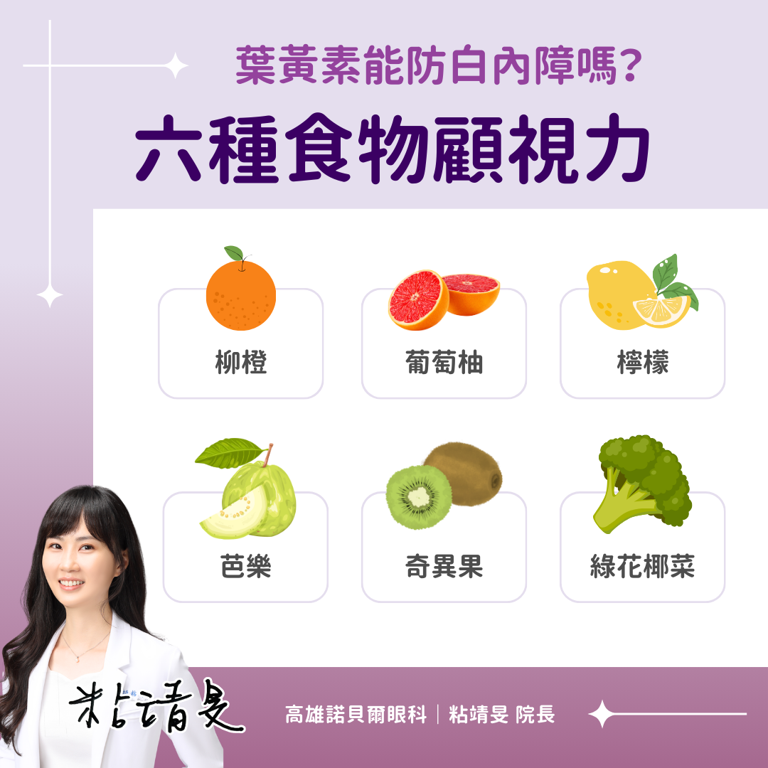 六種食物顧視力