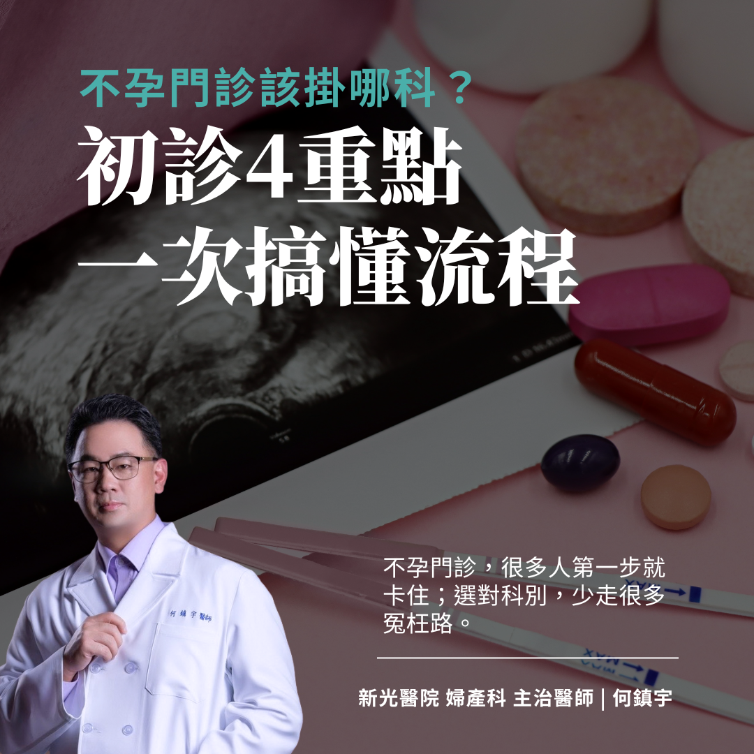不孕門診初診四重點