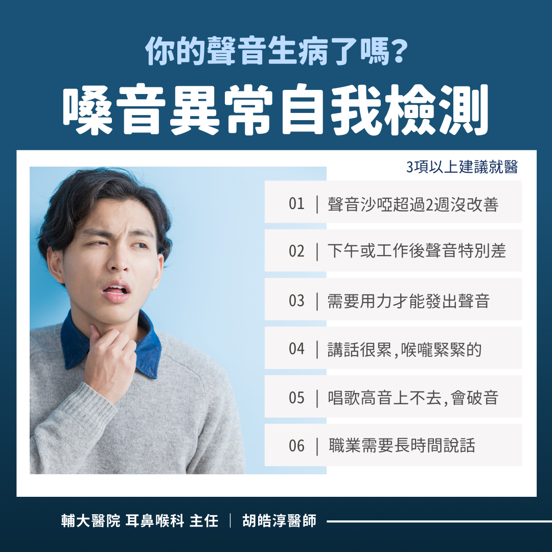 聲音異常自我檢測